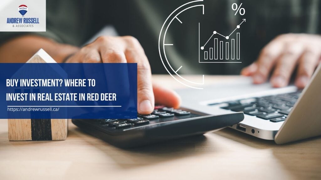 Man calculating real estate investment