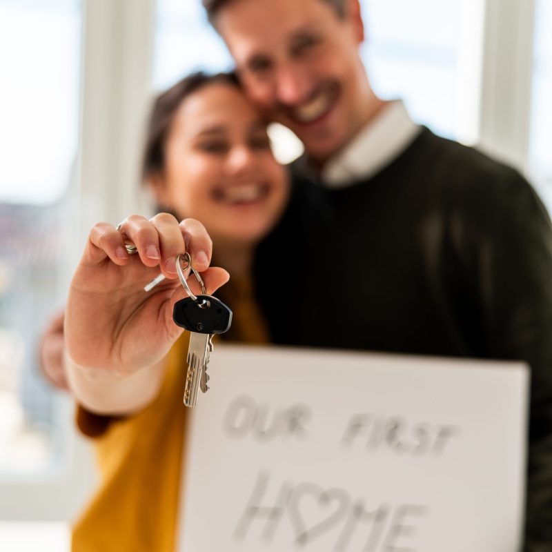 keys of there first home